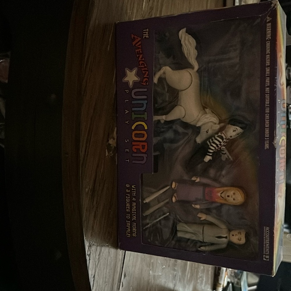 The avenging unicorn play set